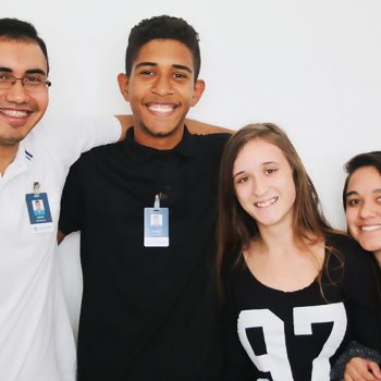 André, Murilo, Brenda e Gabi