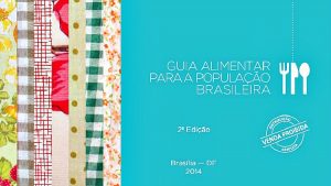 guia para alimentação saudável