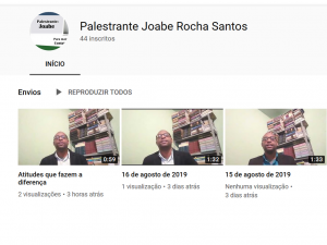 Canal do Joabe Rocha no Youtube